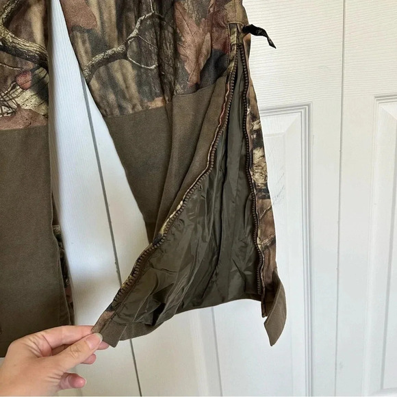 Rocky Men’s Camouflage Mossy Oak Infinity Print Drawstring Rain Pant Siz… - Picture 8 of 15